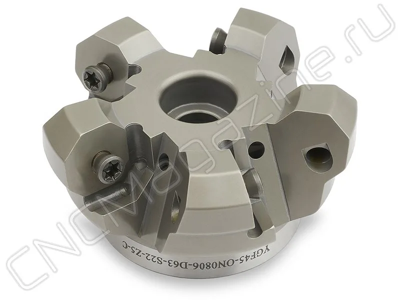 фреза насадная со сменными пластинами YG-1 YGF45-ON0806-D63S22Z5C, арт. 23298