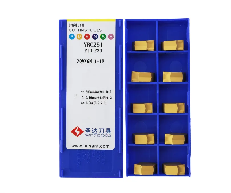 Пластина отрезная, канавочная ZCC CT ZQMX6N11-1E-YBC251, арт. 00063927: фото 2