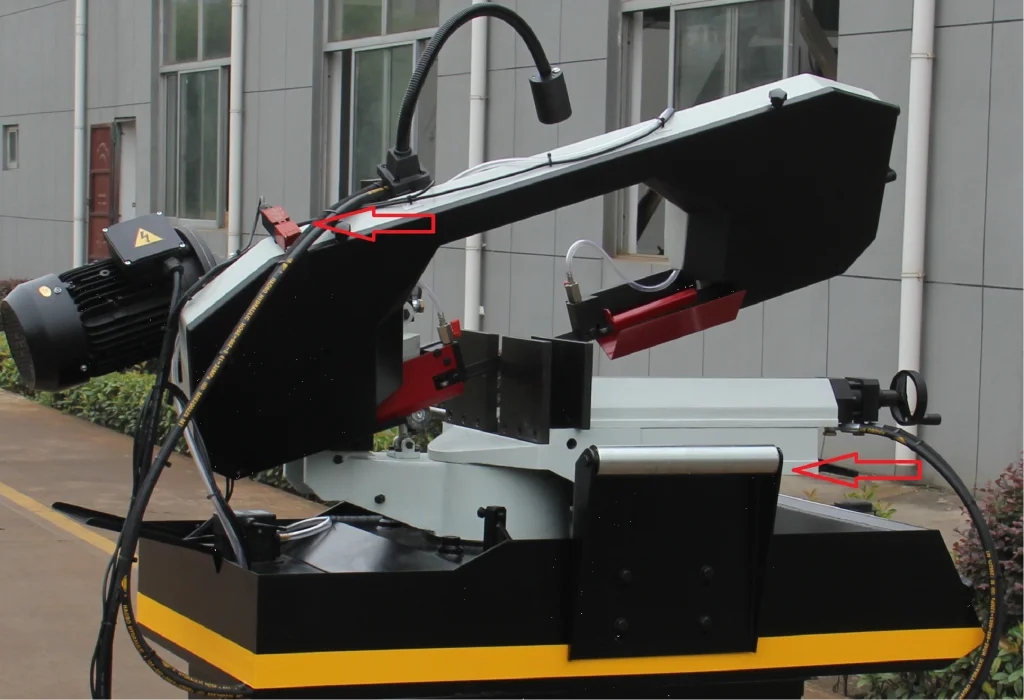 Полуавтоматический ленточнопильный станок Stalex BS-315GFH-JC: иллюстрация 2