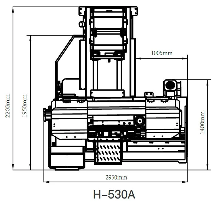 Автоматический ленточнопильный станок Stalex H-530А: иллюстрация 1