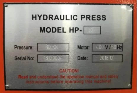 Гидравлический пресс STALEX HP-30: иллюстрация 10
