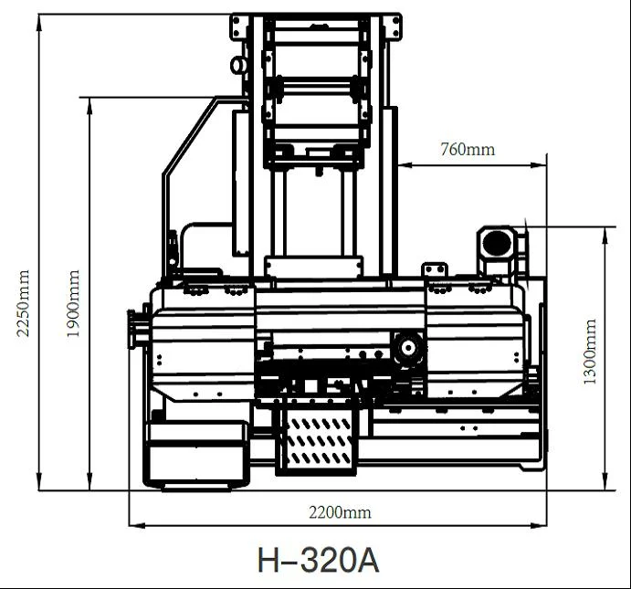 Автоматический ленточнопильный станок Stalex H-320А: иллюстрация 1