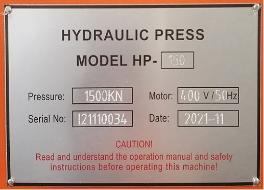 Гидравлический пресс STALEX HP-150: иллюстрация 10