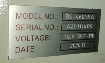 Автоматический ленточнопильный станок Stalex BS-460GBA: иллюстрация 16