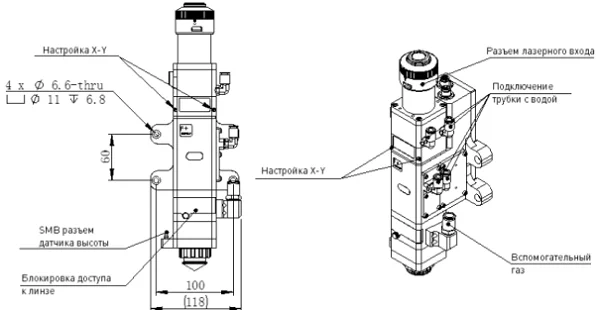 Оптоволоконный лазерный станок для резки металла MetalTec 1530H: иллюстрация 16