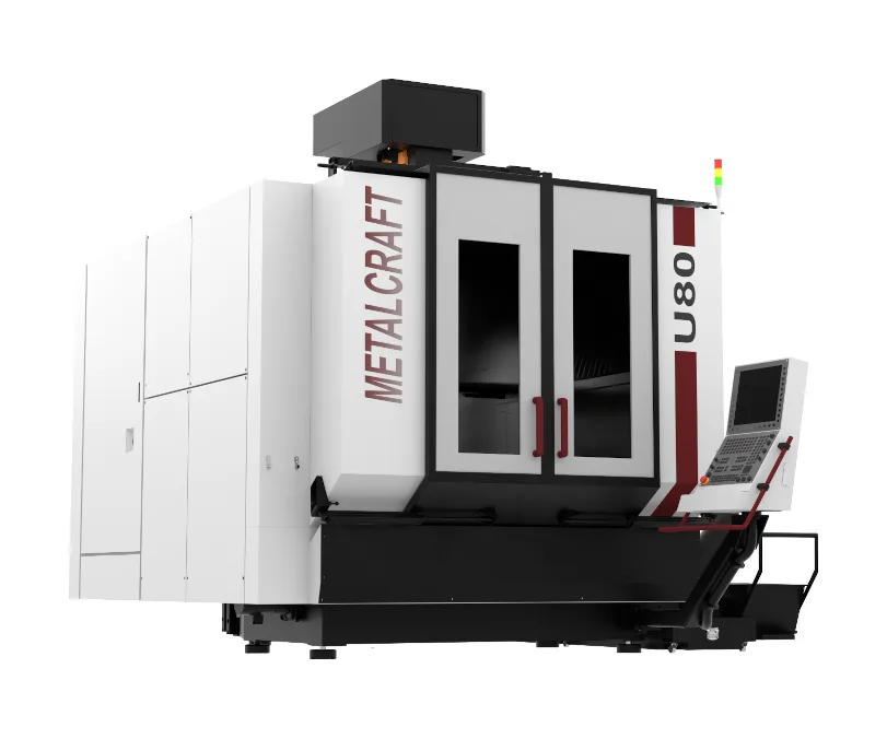5-ти координатный фрезерный обрабатывающий центр U80 с ЧПУ HNC 848D MetalCraft, арт. 00104956