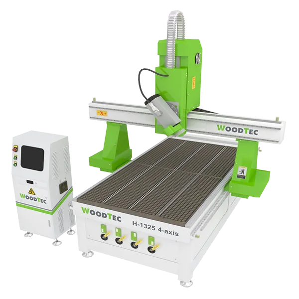 Фрезерно-гравировальный станок с ЧПУ WoodTec H 1325 4-axis, арт. CN225