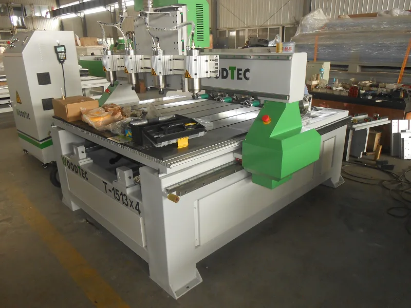 Фрезерно-гравировальный станок с ЧПУ WoodTec T-1513х4, арт. CN220: фото 4