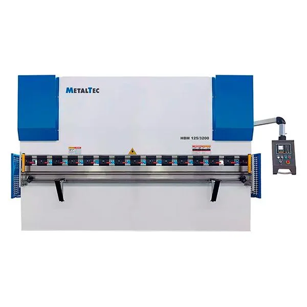 Гидравлический листогибочный пресс MetalTec HBM 125/3200М (Е22, ручная компенсация прогиба, инвертор заднего упора), арт. CN838