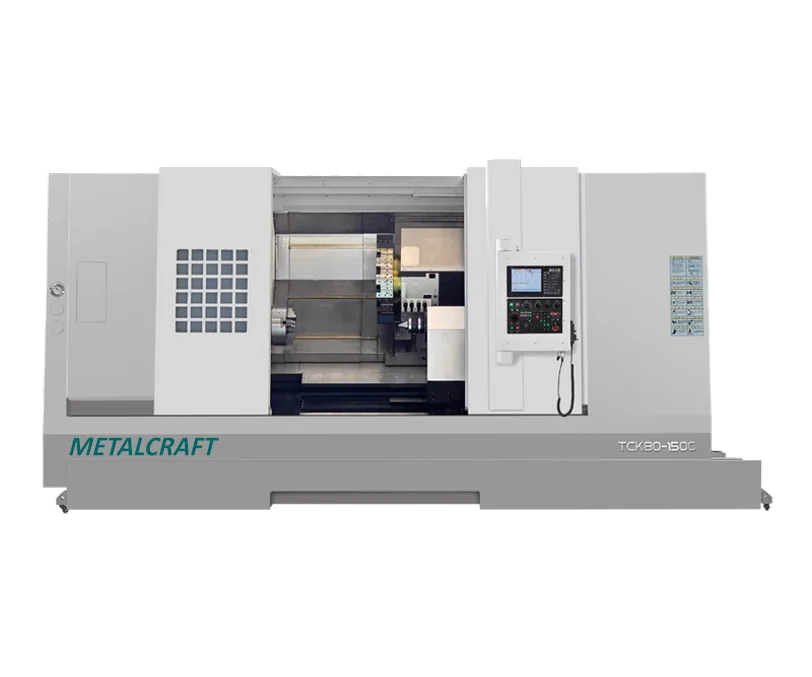 Горизонтальный токарный станок MetalCraft с ЧПУ TCK80-1500 c люнетом (TCK80-1500.F15/18.5.A2-11.12.12T.L), арт. 00111745