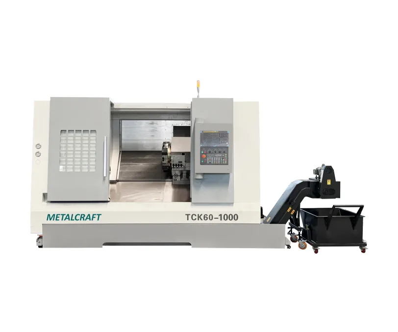 Горизонтальный токарный станок MetalCraft TCK60-1000 c ЧПУ HNC с датчиком привязки инструмента Renishaw HPMA (TCK60-1000.H11/15.A2-8.12.10T.R), арт. 00216754