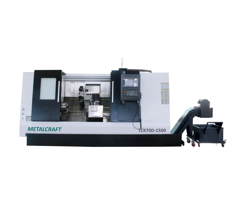 Горизонтальный токарный станок MetalCraft TCK70D-1500 c ЧПУ KND (TCK70D-1500.К18,5/22.A2-8.12.10T), арт. 00109818