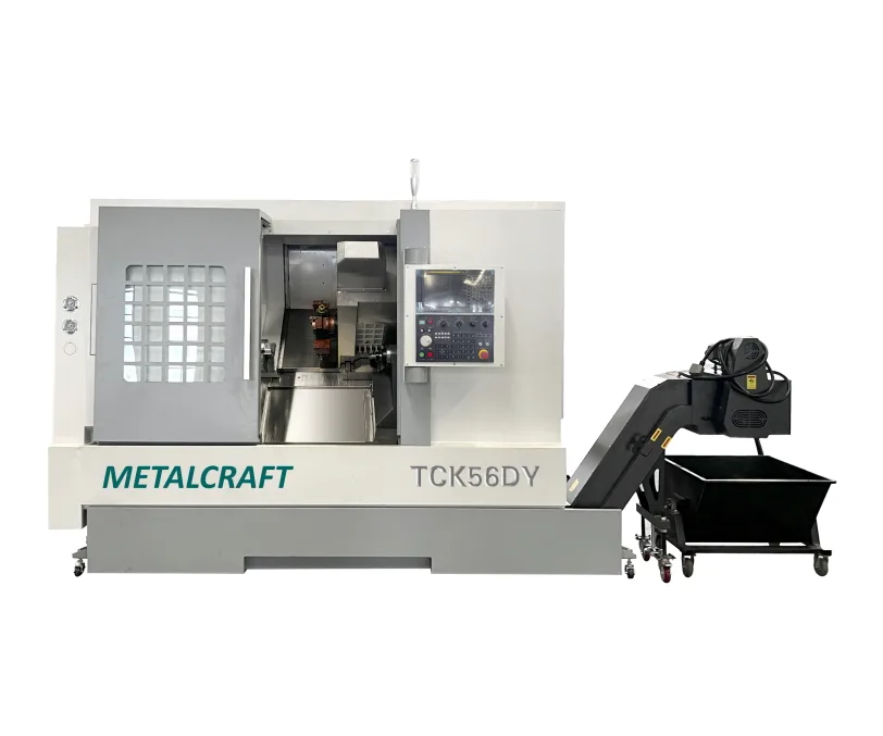 Горизонтальный токарный станок MetalCraft ТСК56DY-400 c ЧПУ KND (TCK56DY-400.K30.A2-6.12.8T), арт. 00114421
