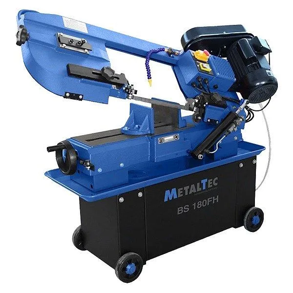 Ленточнопильный станок для резки металла MetalTec BS 180 FH (380 V), арт. CN791: фото 2