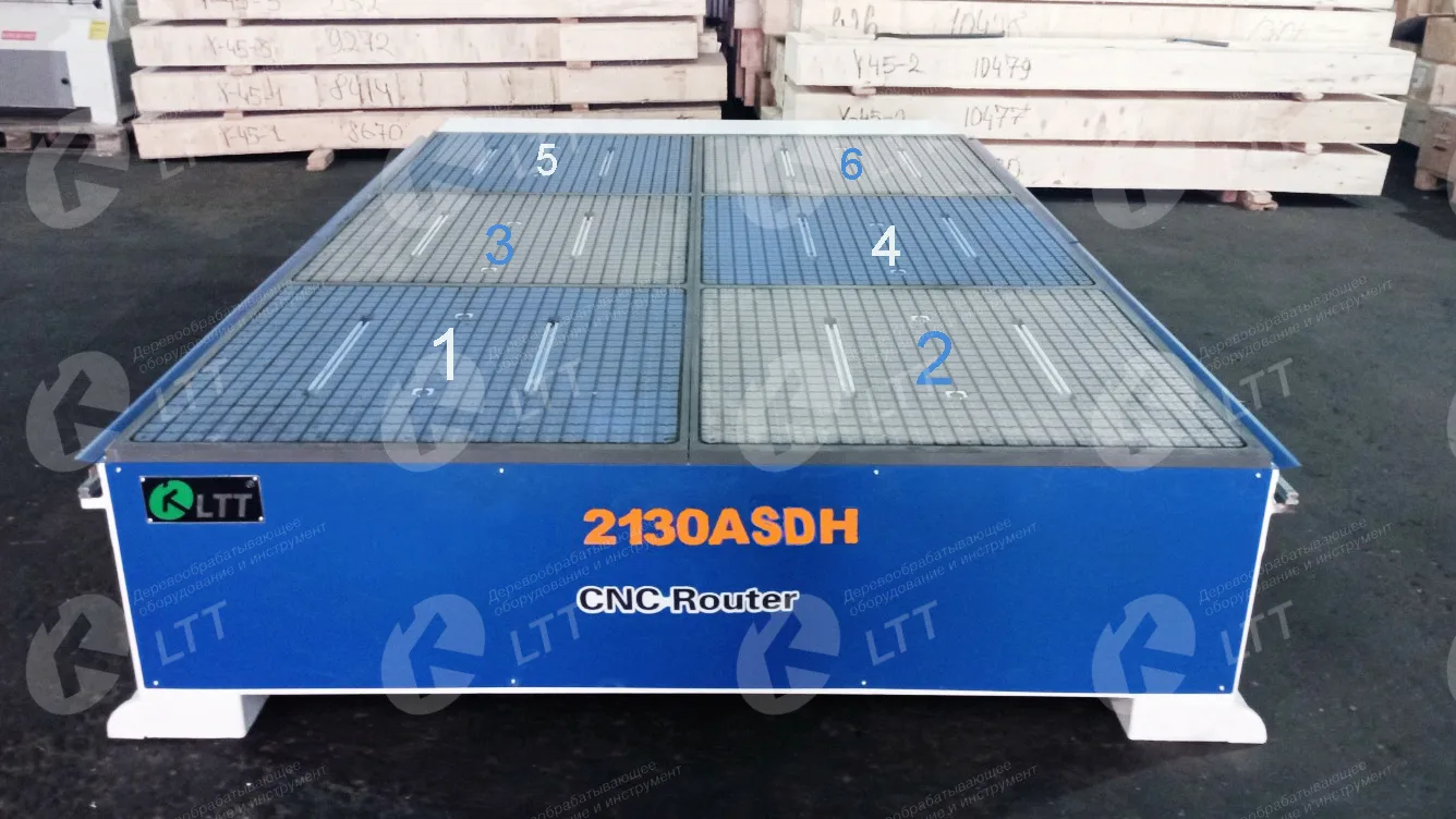 Фрезерный станок с ЧПУ LTT-2130ASDH (полуавтоматическая смена инструмента): фото 4