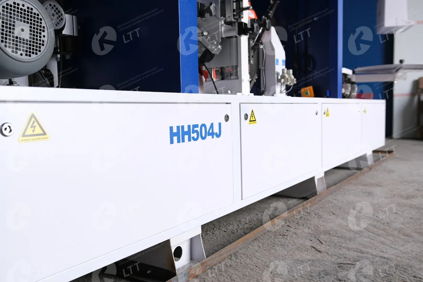 Кромкооблицовочный станок HH504J с прифуговкой LTT: фото 4