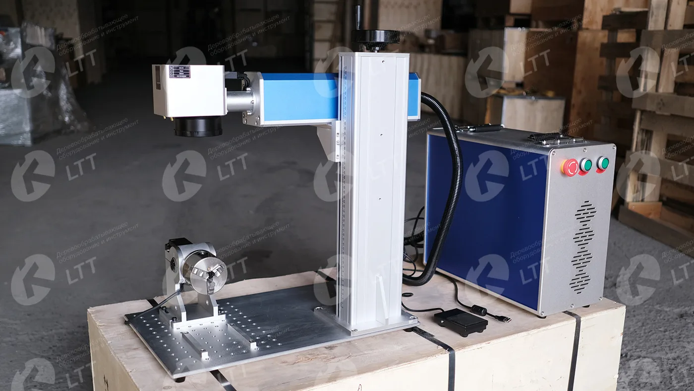 Лазерный маркиратор TH-F-20W с поворотным устройством (20 Вт) LTT: фото 3