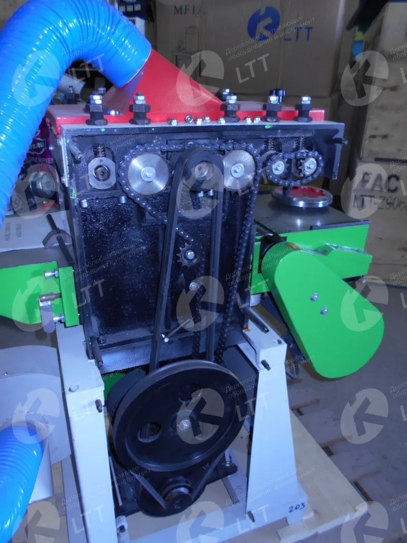 Рейсмусовый двухсторонний станок MB204F, 400 мм LTT: фото 4