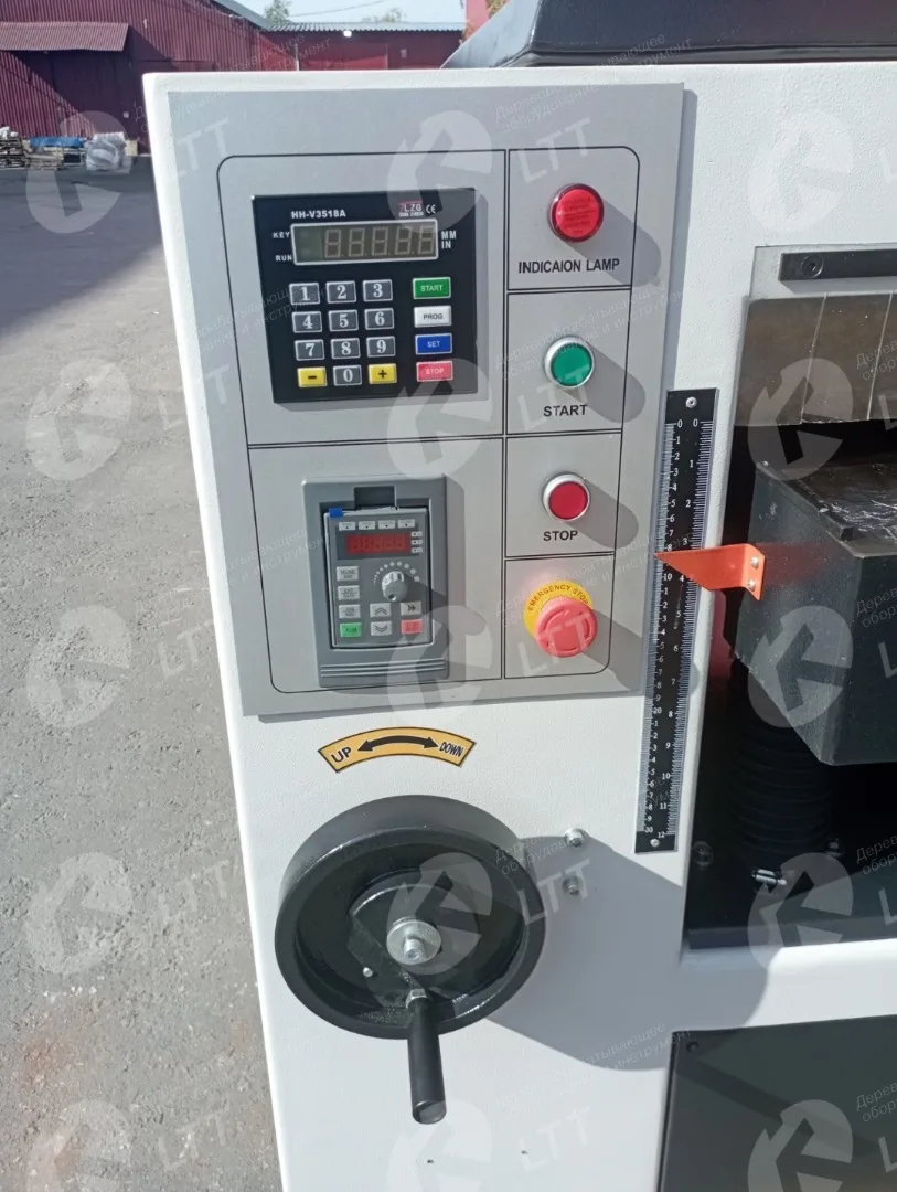 Рейсмусовый станок МВ430 с электроподъёмом стола LTT: фото 6