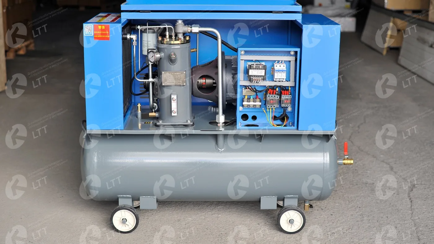 Винтовой воздушный компрессор HS-10HP LTT: фото 2