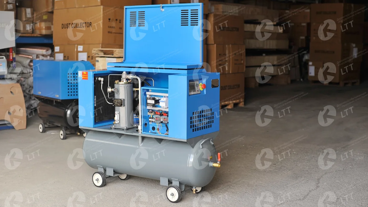 Винтовой воздушный компрессор HS-10HP LTT: фото 5