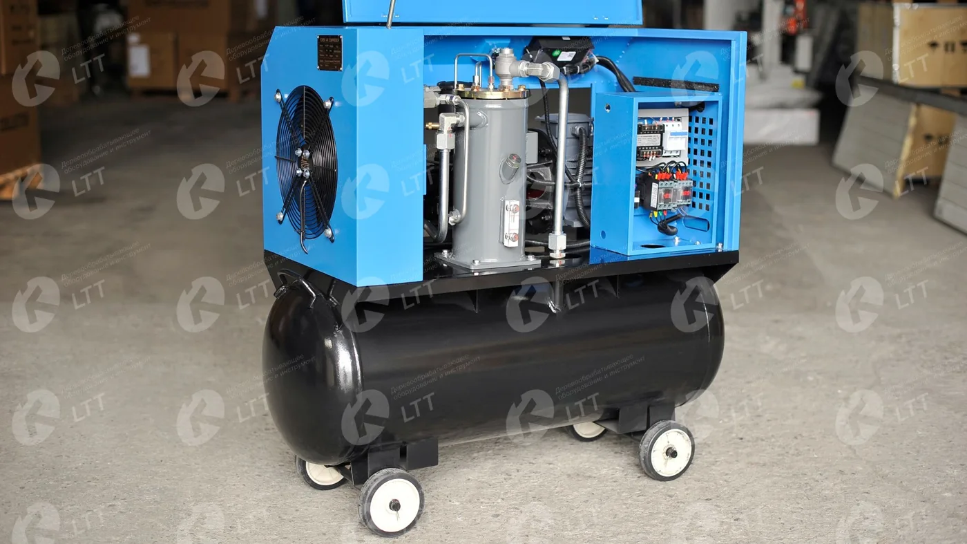 Винтовой воздушный компрессор HS-5HP LTT: фото 2