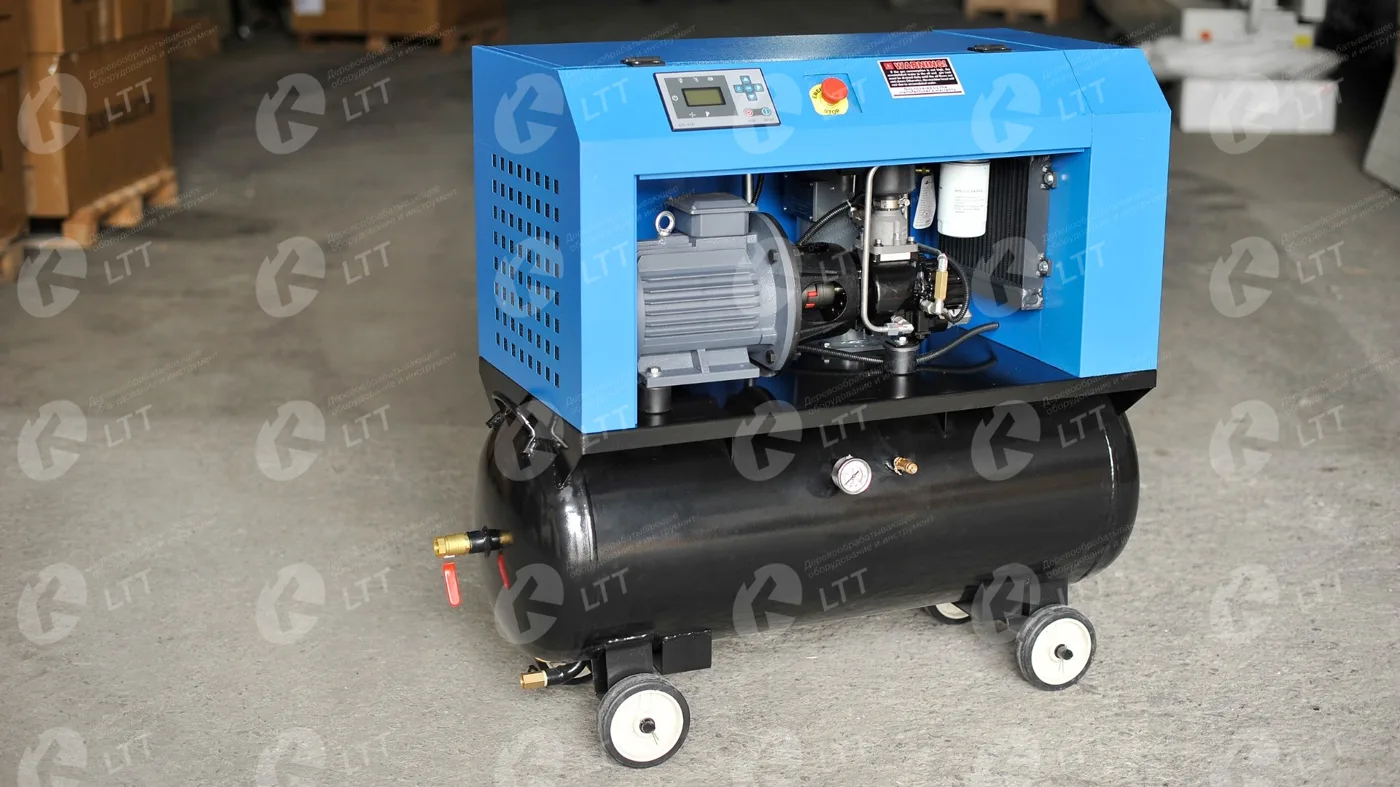 Винтовой воздушный компрессор HS-5HP LTT: фото 6