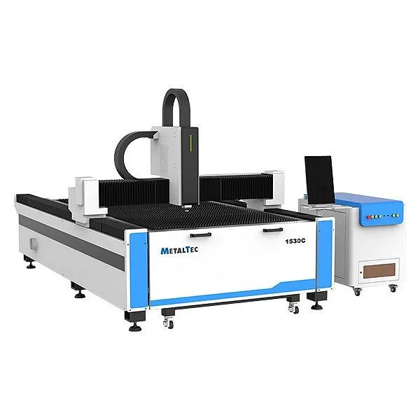 MetalTec 1530C (1500W) оптоволоконный лазерный станок для резки металла с ручной сменой рабочих столов, арт. CN682: фото 2
