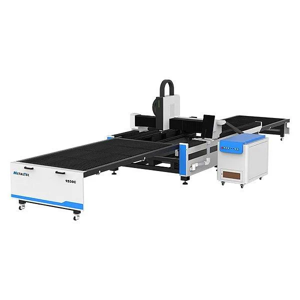 MetalTec 1530C (1500W) оптоволоконный лазерный станок для резки металла с ручной сменой рабочих столов, арт. CN682