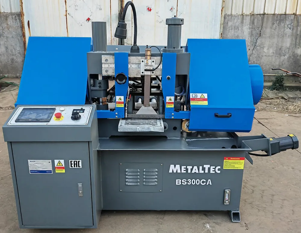 MetalTec BS 300 CA автоматический колонный ленточнопильный станок: фото 3