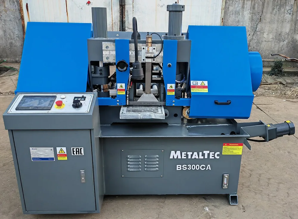 MetalTec BS 300 ZA автоматический колонный ленточнопильный станок: фото 2