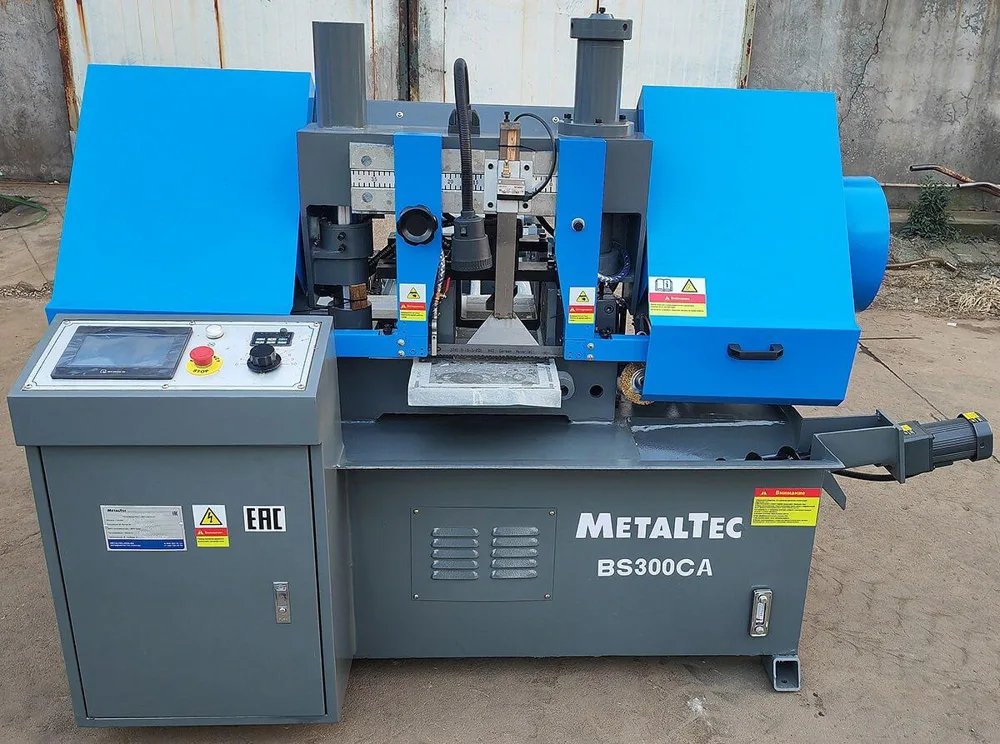 MetalTec BS 300 ZA автоматический колонный ленточнопильный станок с поворотом до 60°, арт. CN817: фото 2