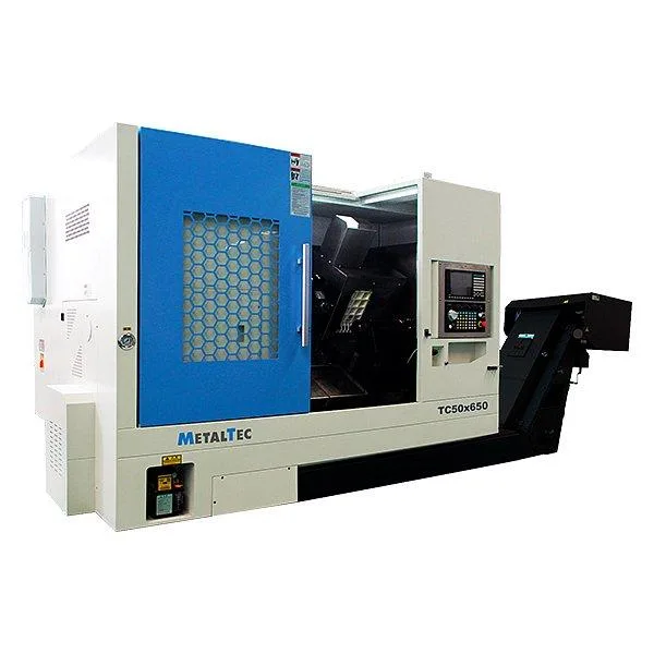 MetalTec ТС 50х650 (Комплектация ПРОМ) - Токарный станок ЧПУ с наклонной станиной, арт. CN770
