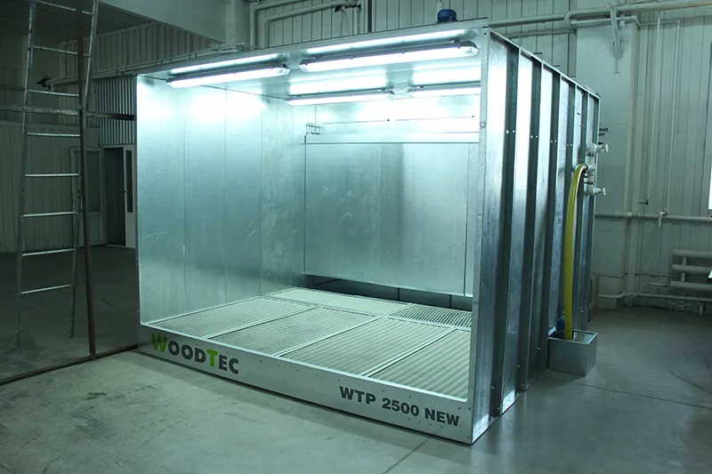 Окрасочная камера WoodTec WTP 2500 NEW с активным водяным полом, арт. CN87: фото 2