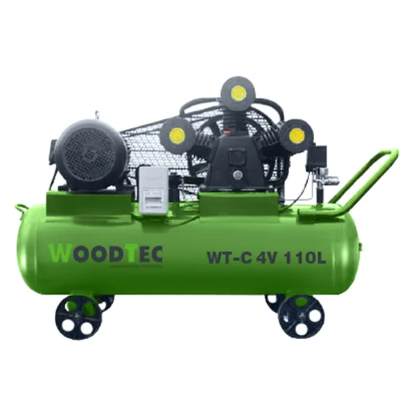Поршневой компрессор WoodTec WT-C 4V 110L, арт. CN246