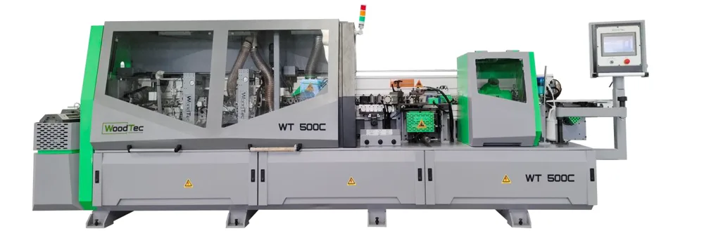 Станок для облицовывания кромок мебельных деталей WOODTEC WT-500С