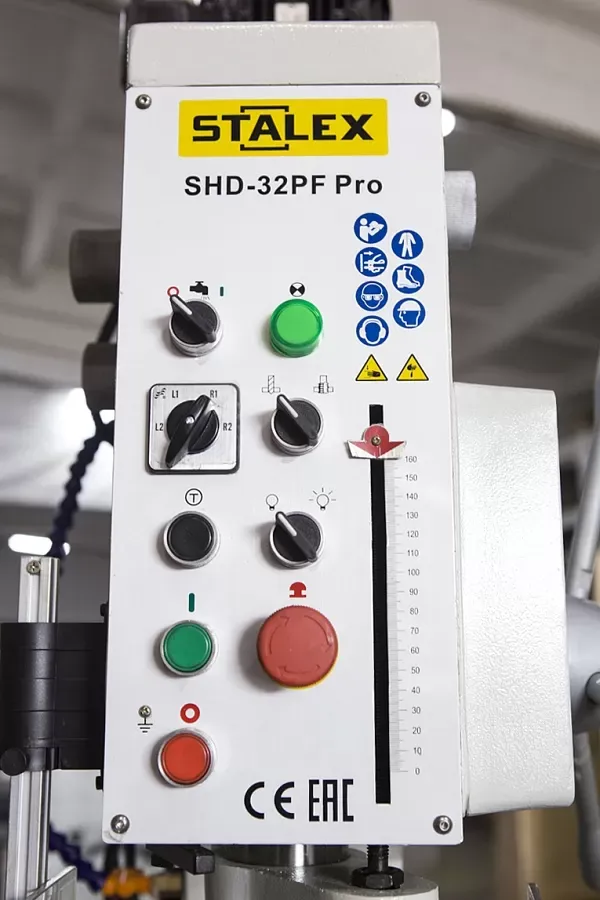 Станок сверлильный редукторный STALEX SHD-32PF Pro, арт. CN1512: фото 2