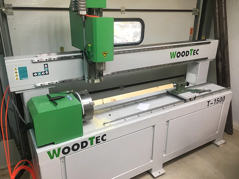 Токарно-фрезерный станок с ЧПУ WoodTec T 1500, арт. CN271: фото 2