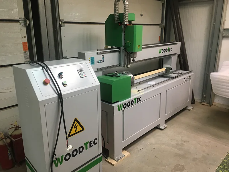 Токарно-фрезерный станок с ЧПУ WoodTec T 1500, арт. CN271: фото 3