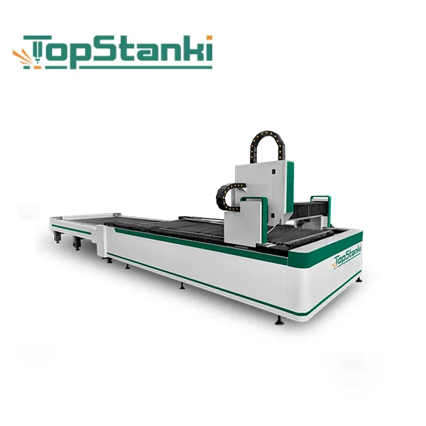 Лазерный станок с ЧПУ со сменными столами TS-1560E 6000w ТопСтанки, арт. TS-1560 E 6000w