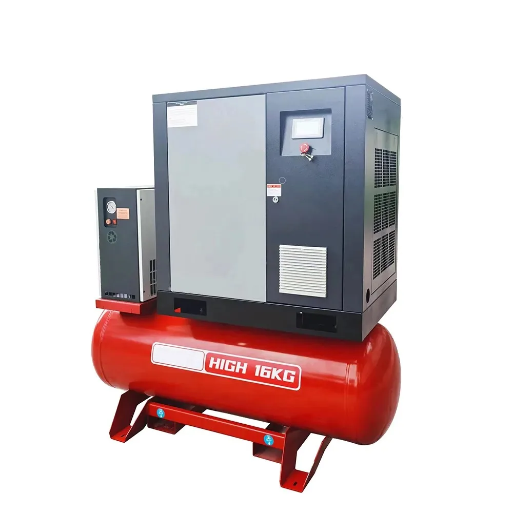 Винтовой компрессор с ресивером и осушителем MetalCraft MH1611, арт. 00130281